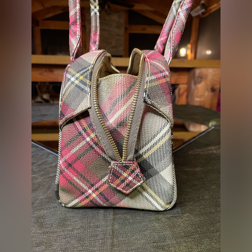 Vivienne Westwood plaid handbag - Picture 10 of 14
